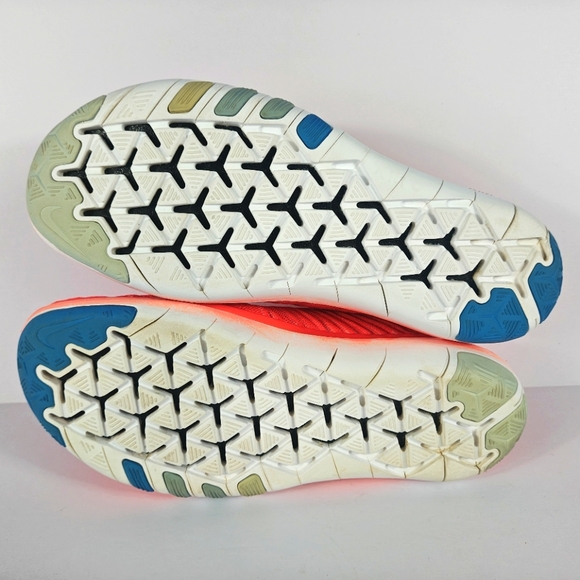 Nike Free Transform Flyknit Pink Womens Size 8 Running Training Shoes 833410-601 - Picture 13 of 16